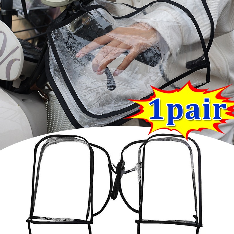 Heat Resistant Glove - Kışlık Su Geçirmez Motosiklet Gidon Kılıfı